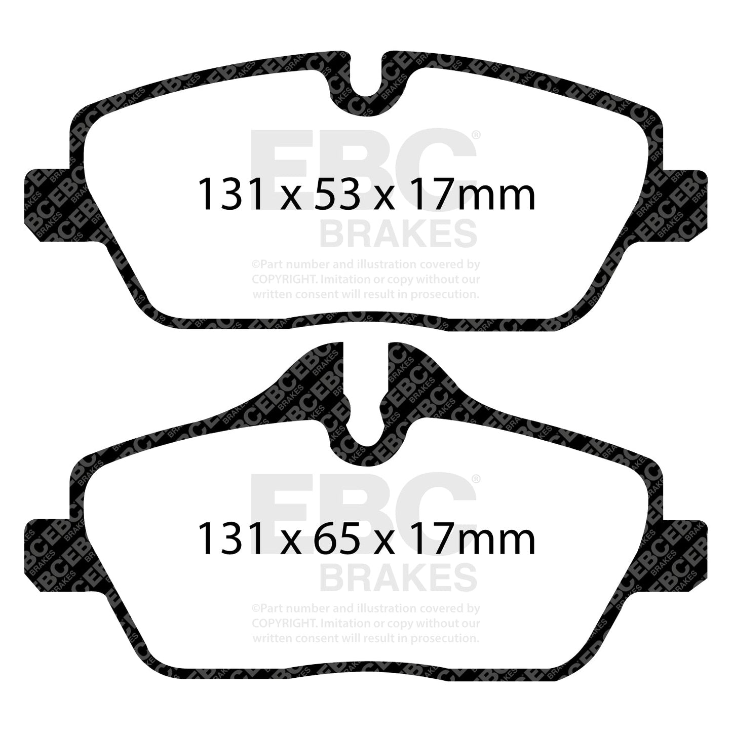 EBC Brakes Pad  and  Disc Kit (PD01KF1001)