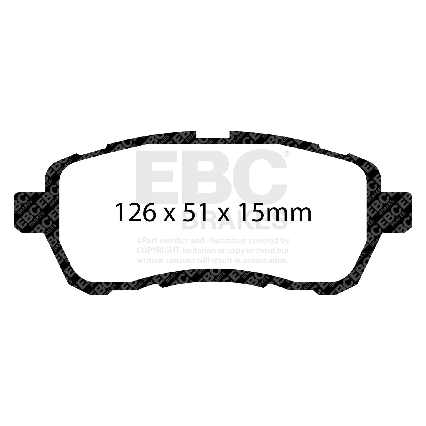 EBC Brakes Pad and Disc Kit (PDKF581)