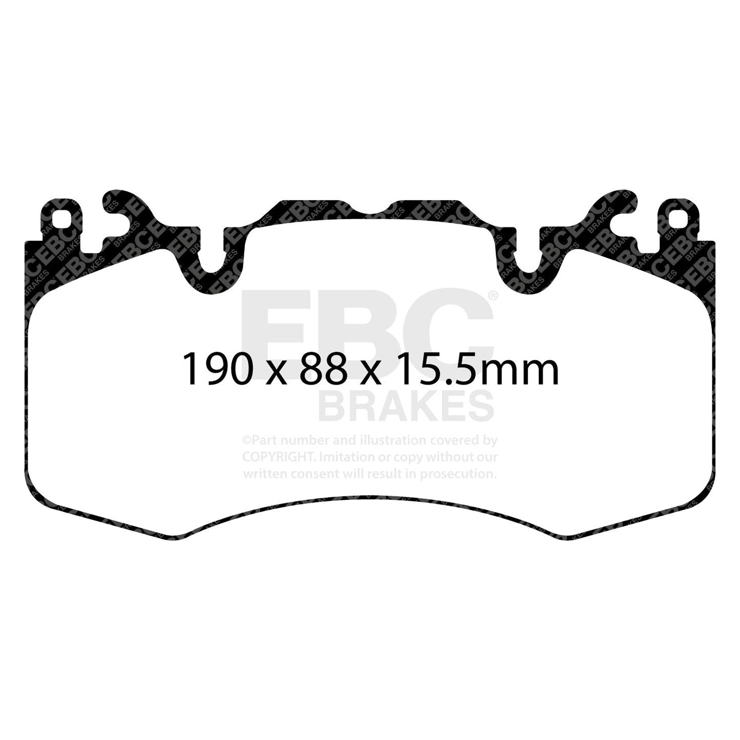 EBC Brakes Pad and Disc Kit (PD13KF813)