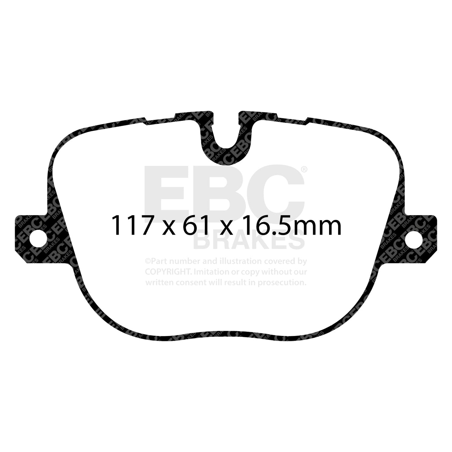 EBC Brakes Pad and Disc Kit (PD06KR456)