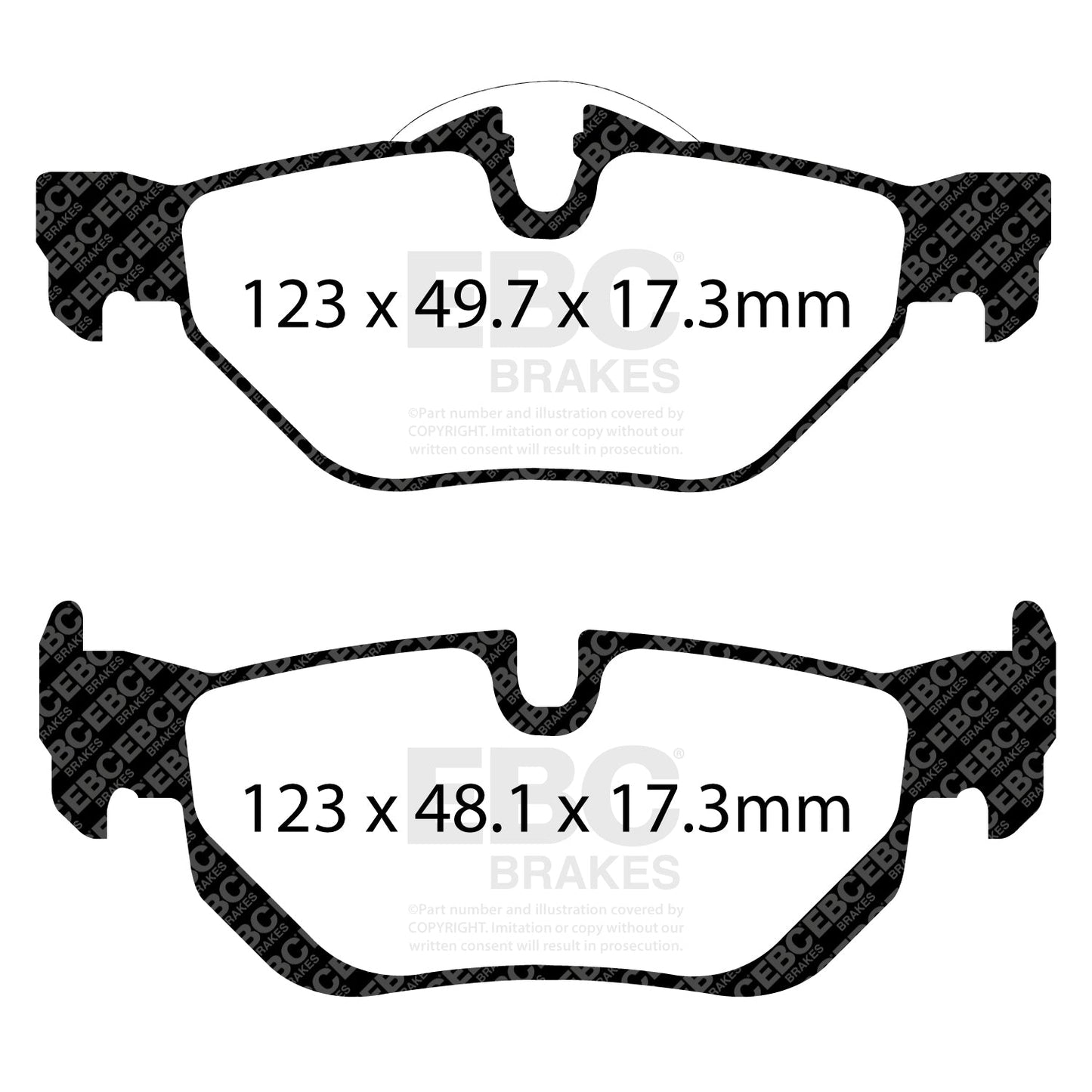 EBC Brakes Pad  and  Disc Kit (PD02KR064)