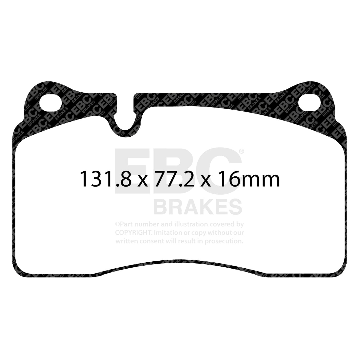 SR11™ Sintered Race Pad (DP82070.16SR11)
