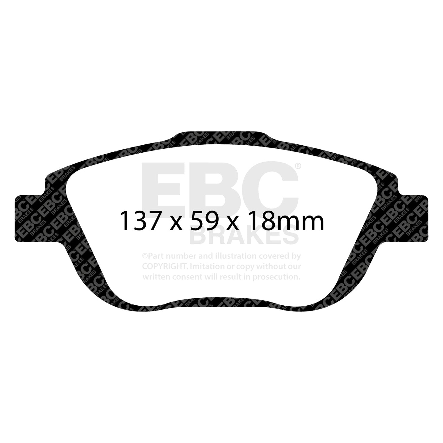 EBC Performance Pack Pad & Line Kit with Yellowstuff Pads (PLK1436)