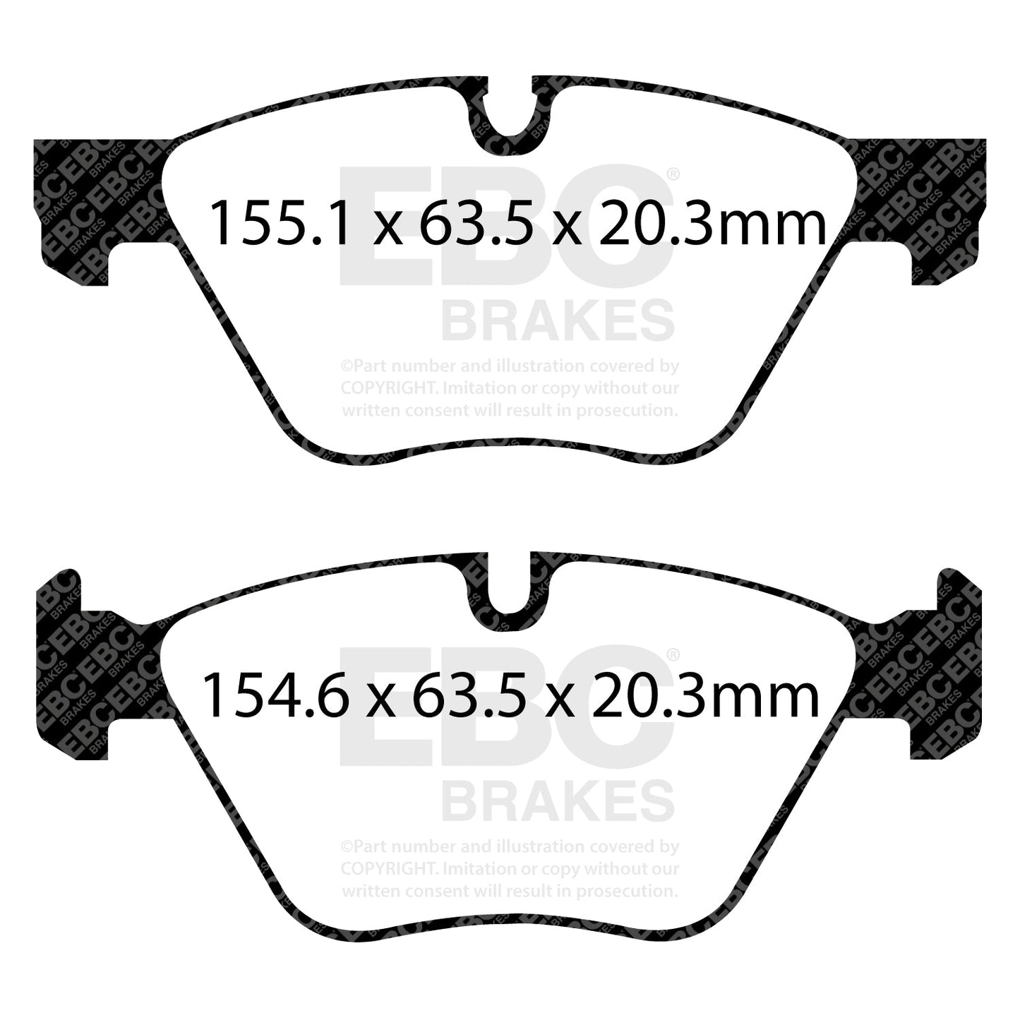 EBC Brakes Pad and Disc Kit (PD11KF1255)