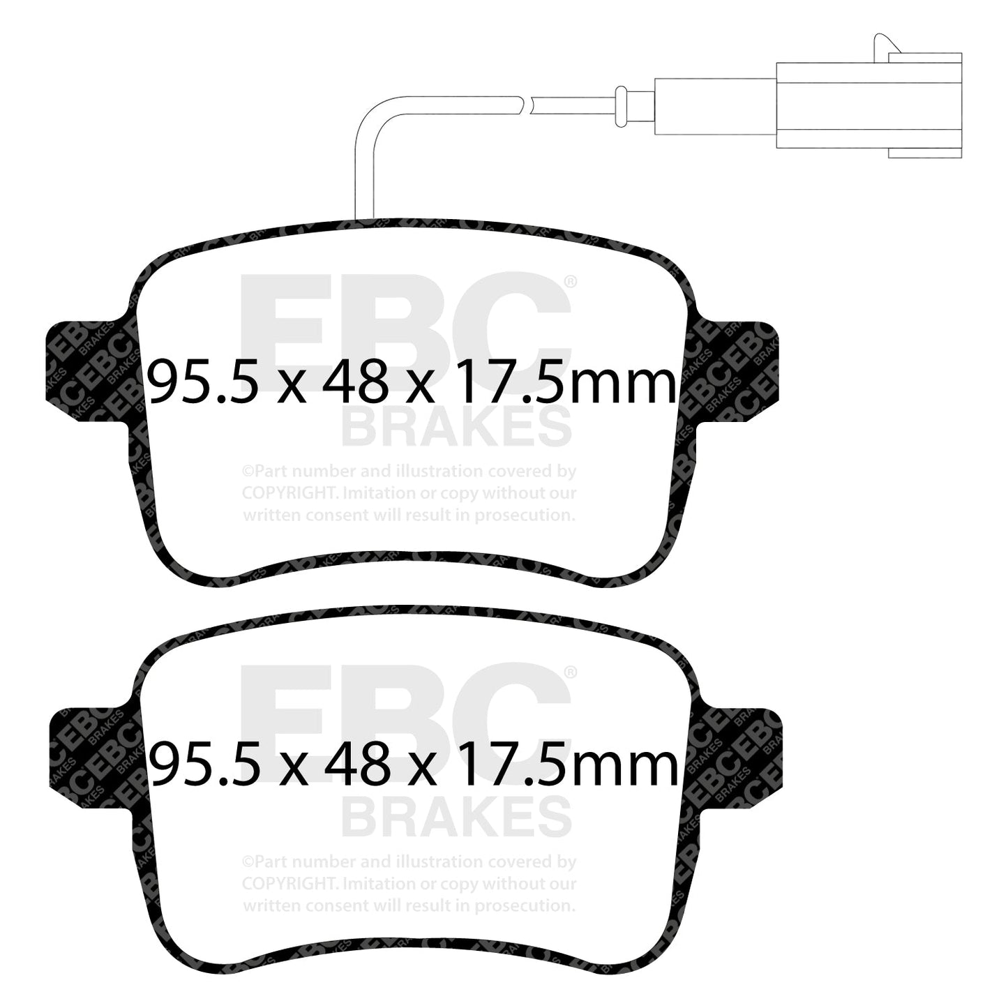 EBC Brakes Pad and Disc Kit (PD13KR531)