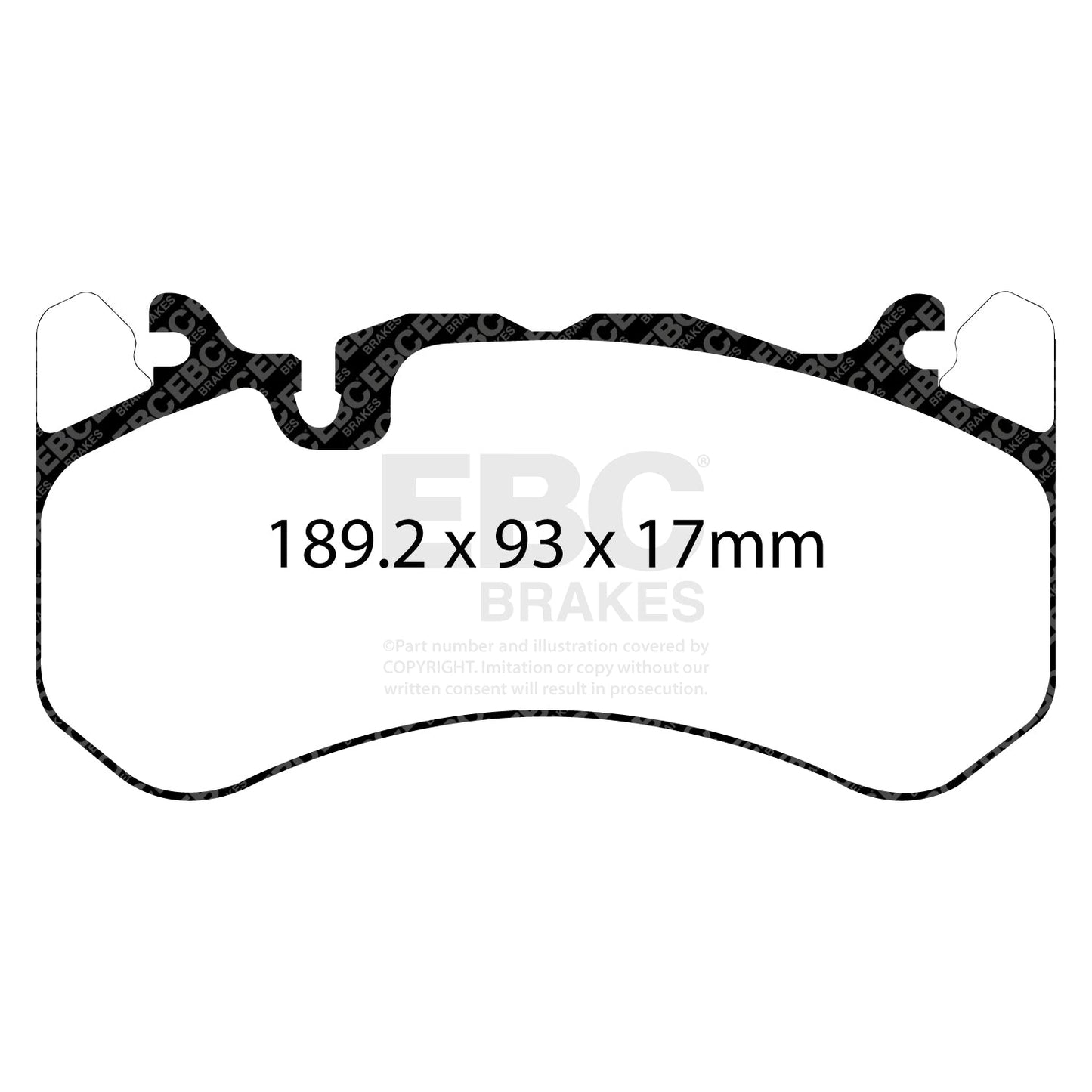 EBC Performance Pack Pad & Line Kit with Orangestuff Pads (PLK1905R)