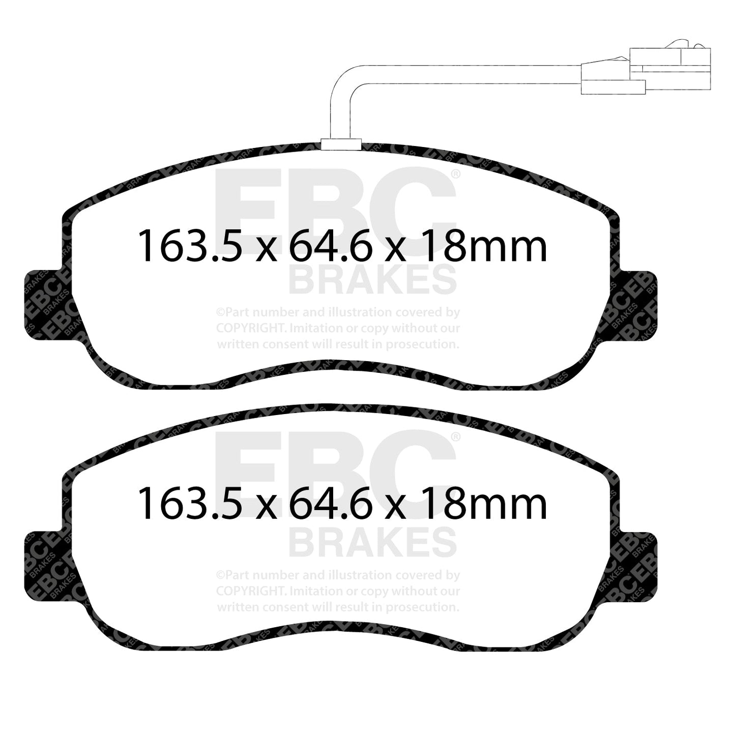 EBC Brakes Pad and Disc Kit (PDKF1461)