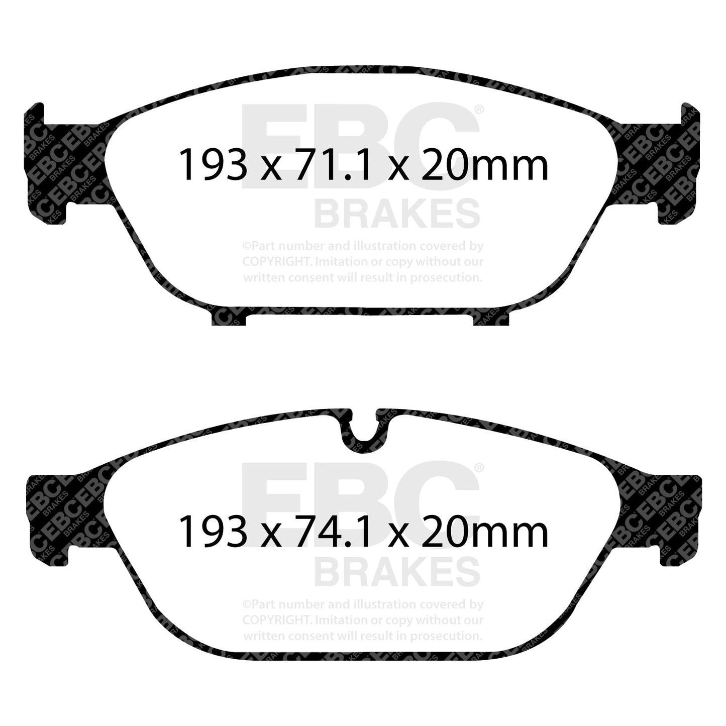 EBC Brakes Pad and Disc Kit (PD12KF348)
