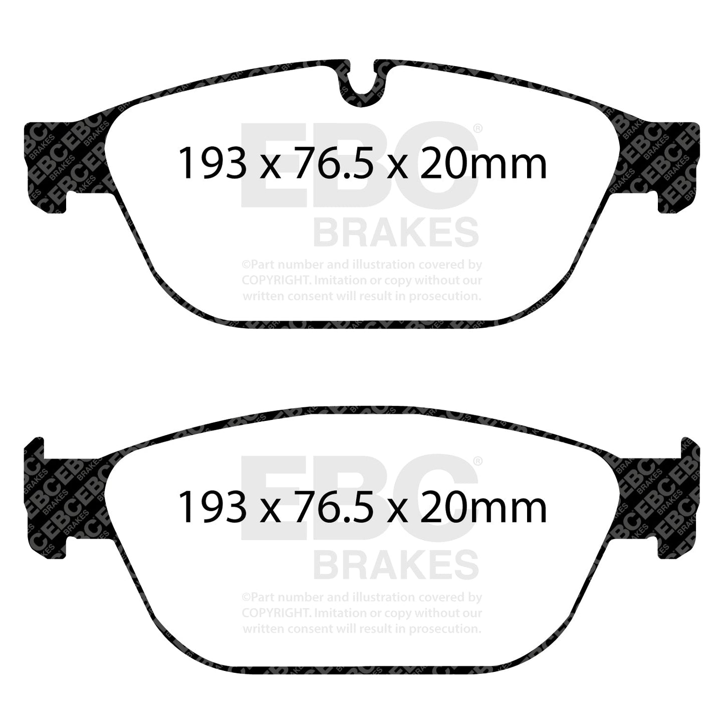 EBC Performance Pack Pad & Line Kit with Yellowstuff Pads (PLK1913)