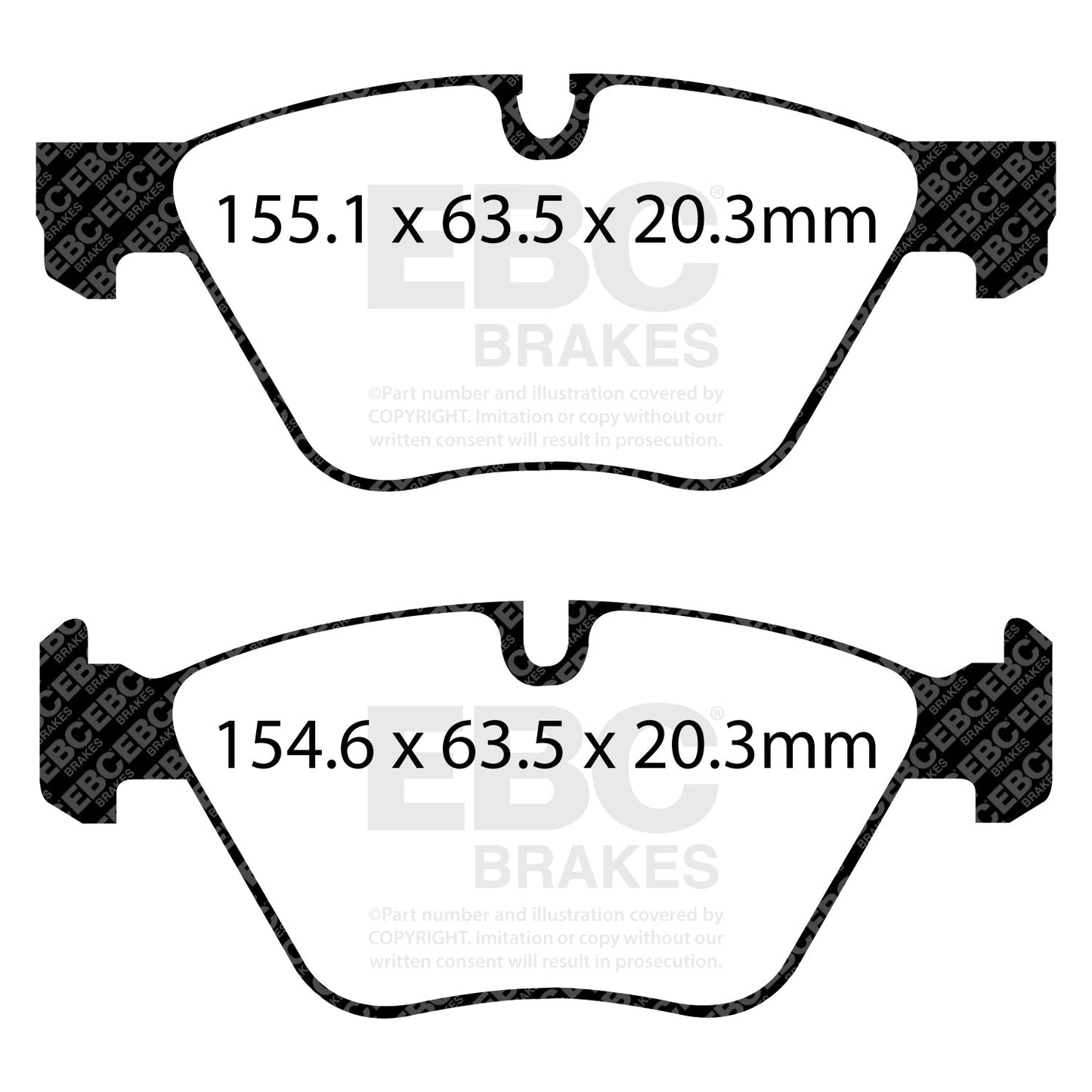 EBC Brakes Pad and Disc Kit (PDKF259)