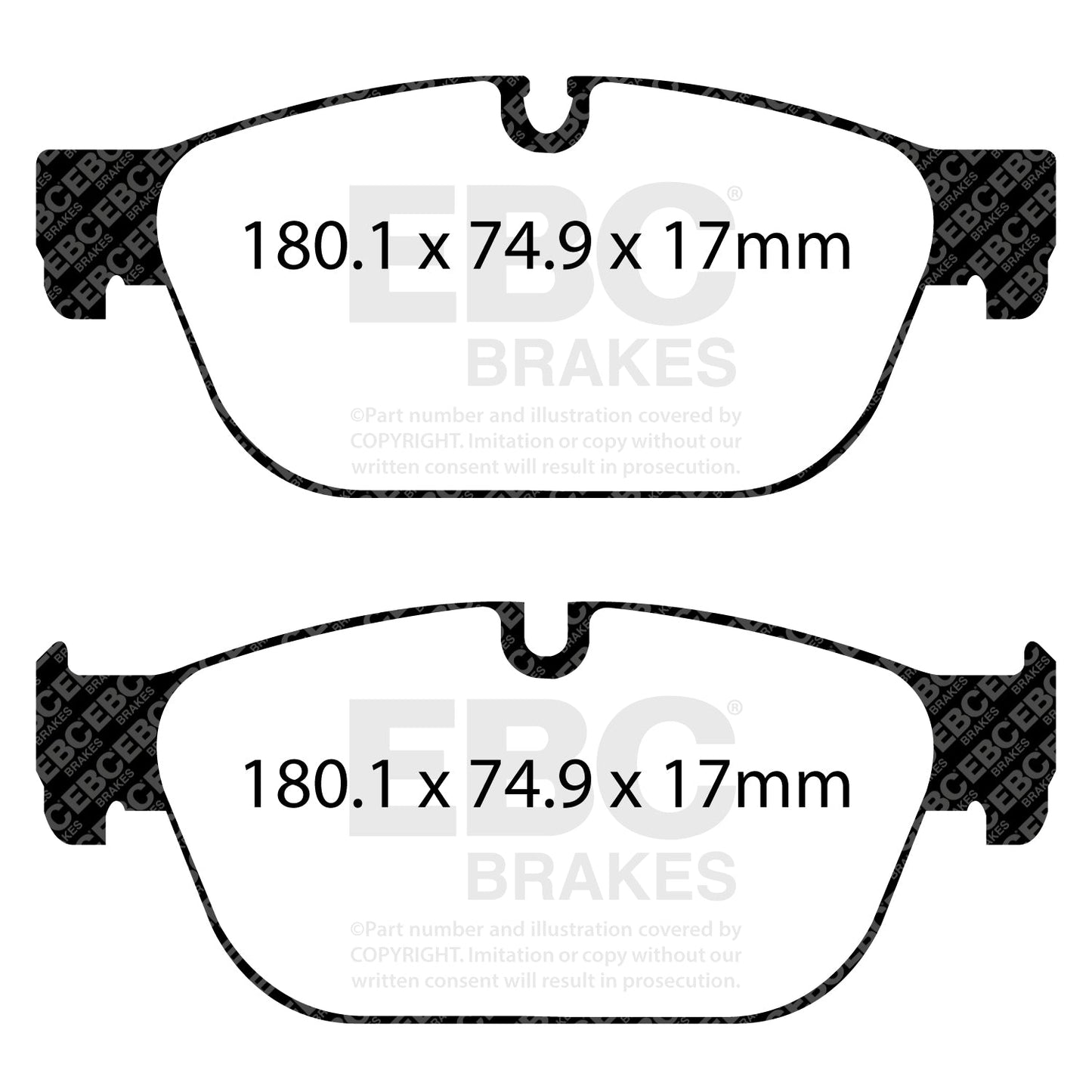 EBC Brakes Pad and Disc Kit (PDKF497)