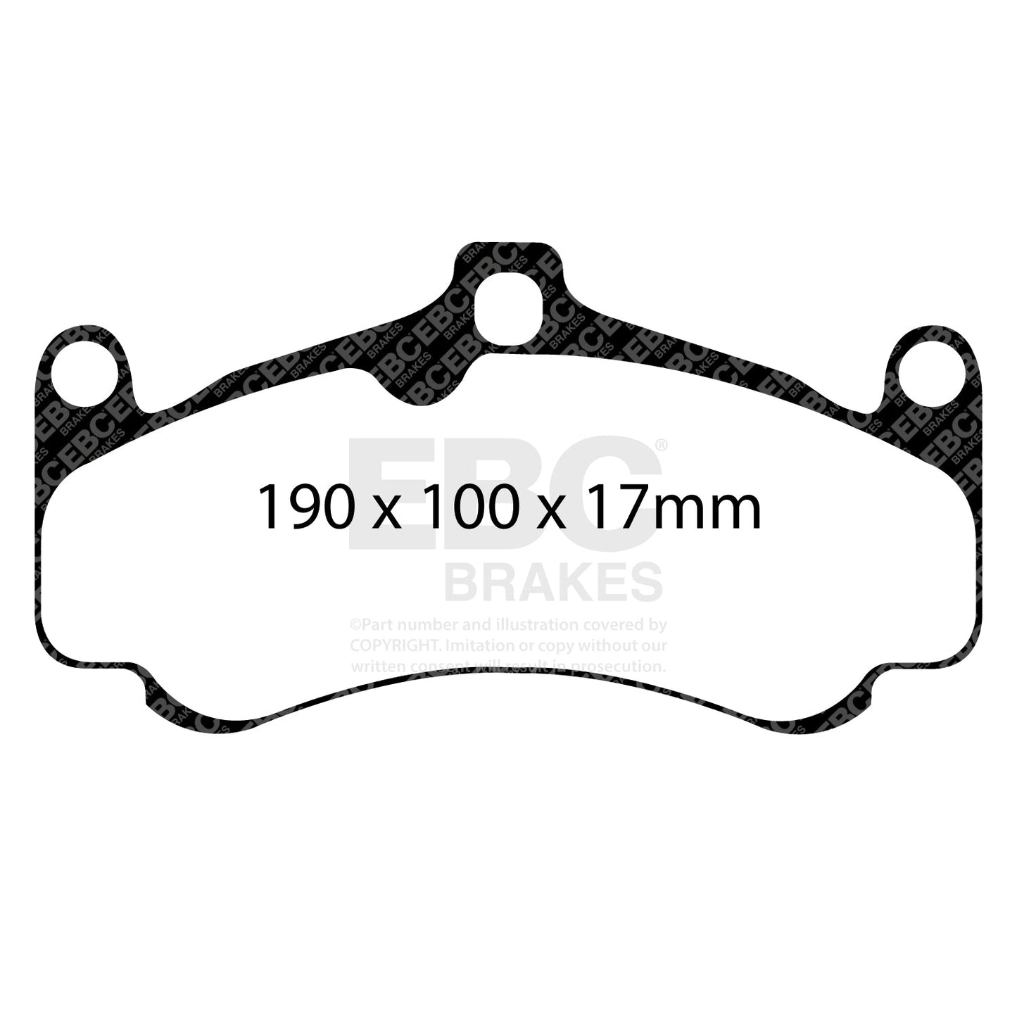 EBC Brakes RPX Racing Pad (DP82094RPX) Front