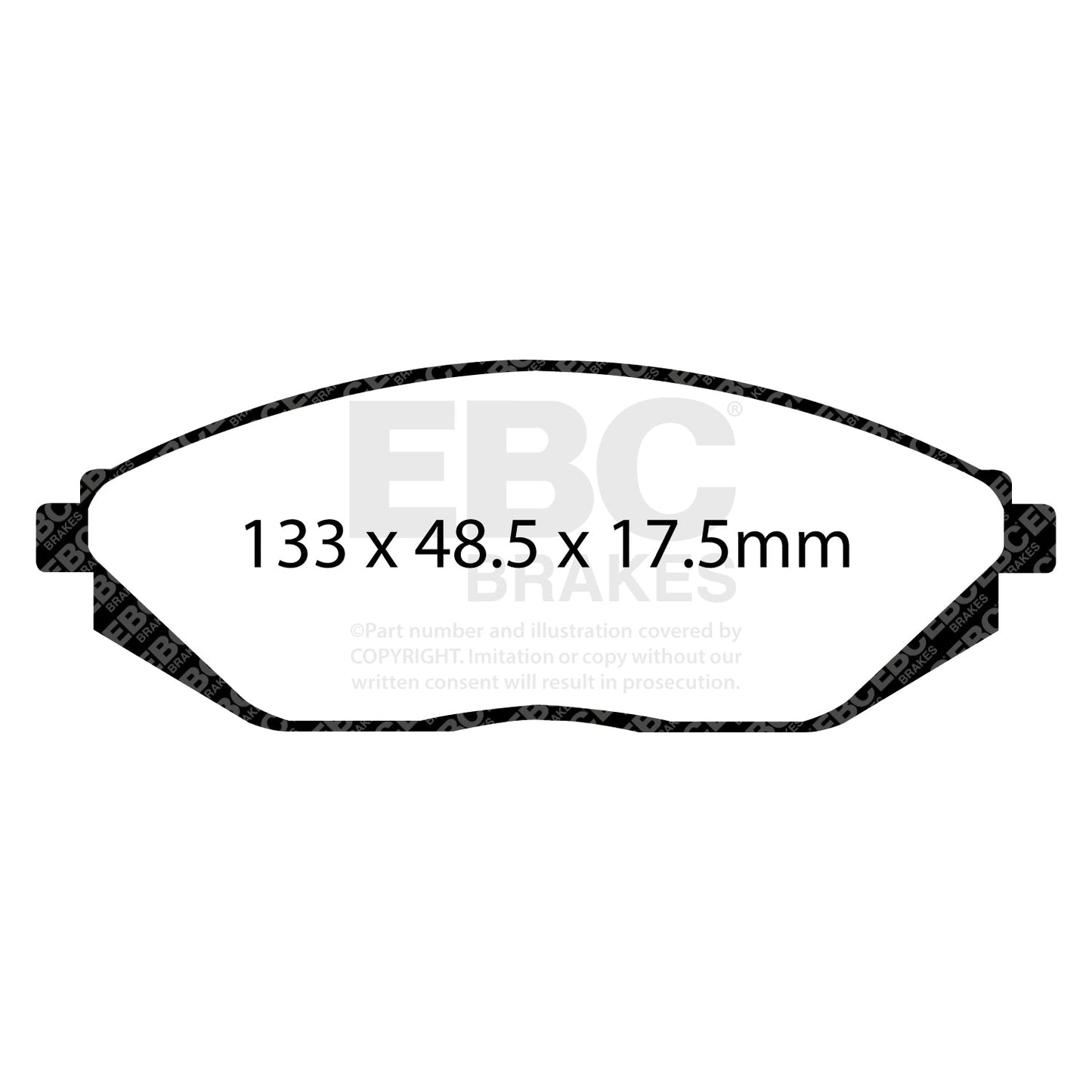 EBC Brakes Pad and Disc Kit (PDKF367)