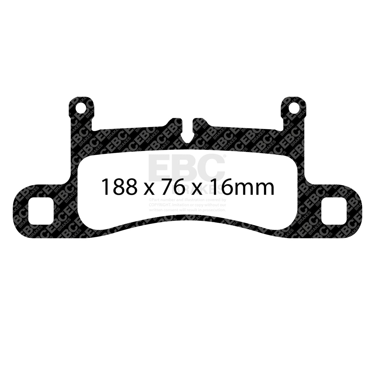 EBC Brakes Pad and Disc Kit (PD03KR606)