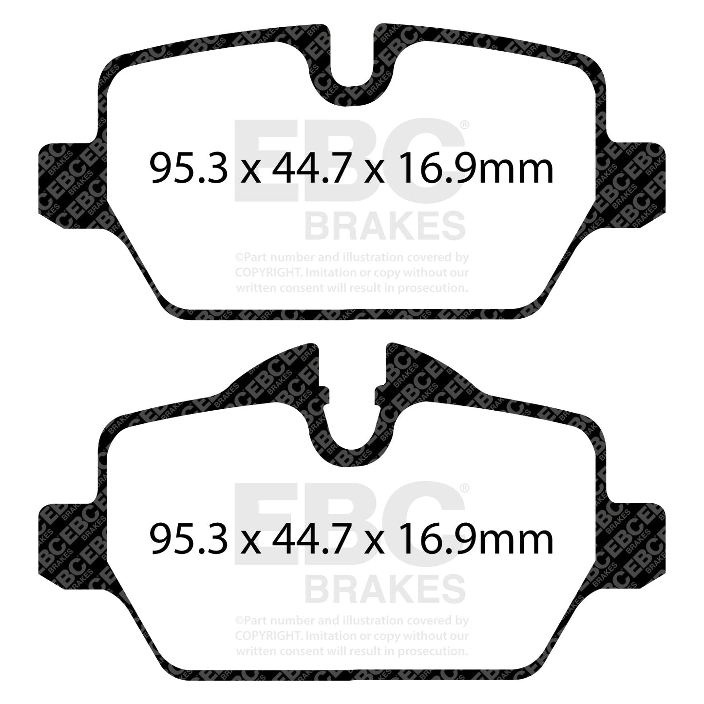 EBC Brakes Pad  and  Disc Kit (PD01KR861)