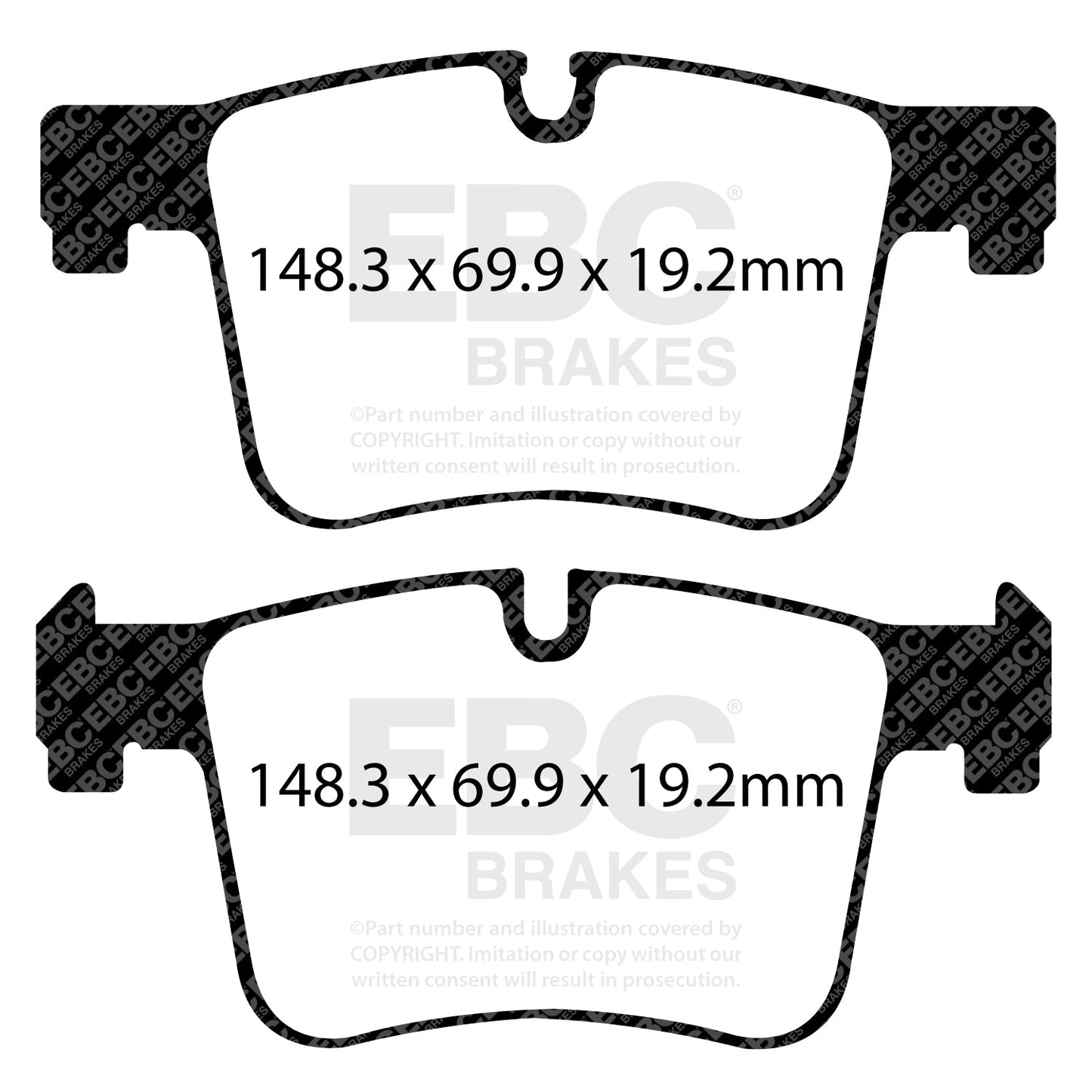 EBC Brakes Pad and Disc Kit (PD11KF1267)