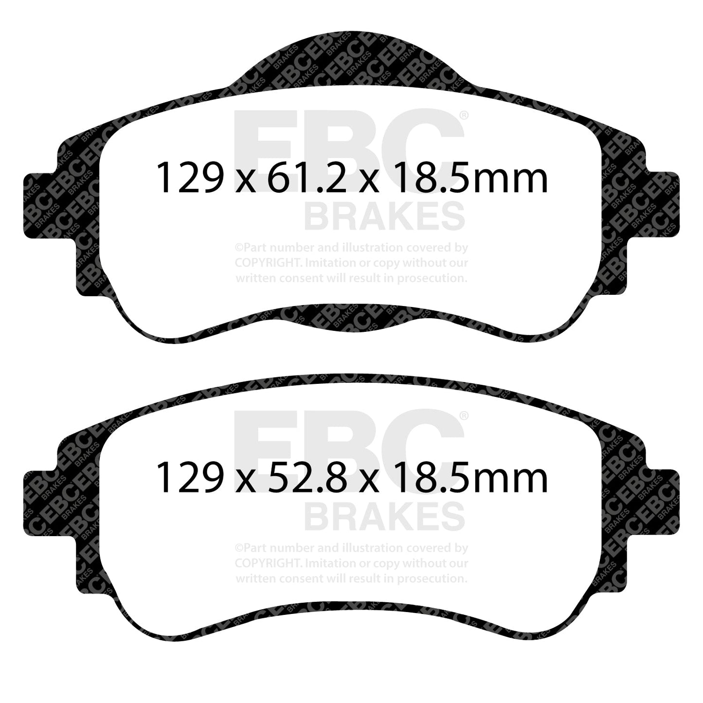 EBC Brakes Pad and Disc Kit (PD11KF1268)