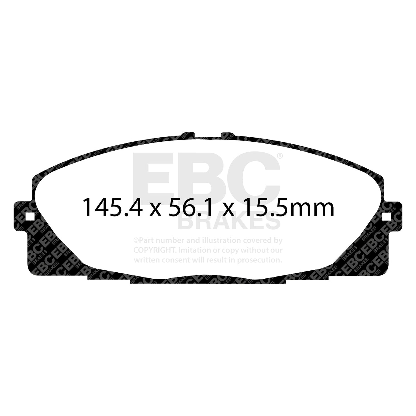 EBC Brakes Pad and Disc Kit (PDKF2321)