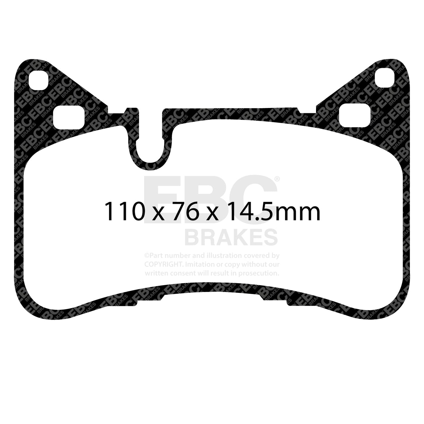 EBC Brakes Pad and Disc Kit (PD03KR438)