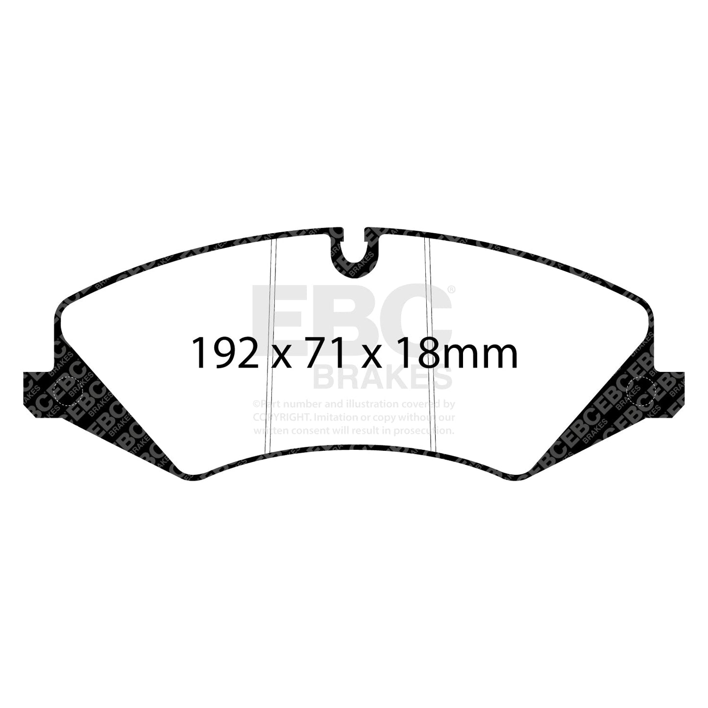 EBC Brakes Pad  and  Disc Kit (PD01KF818)