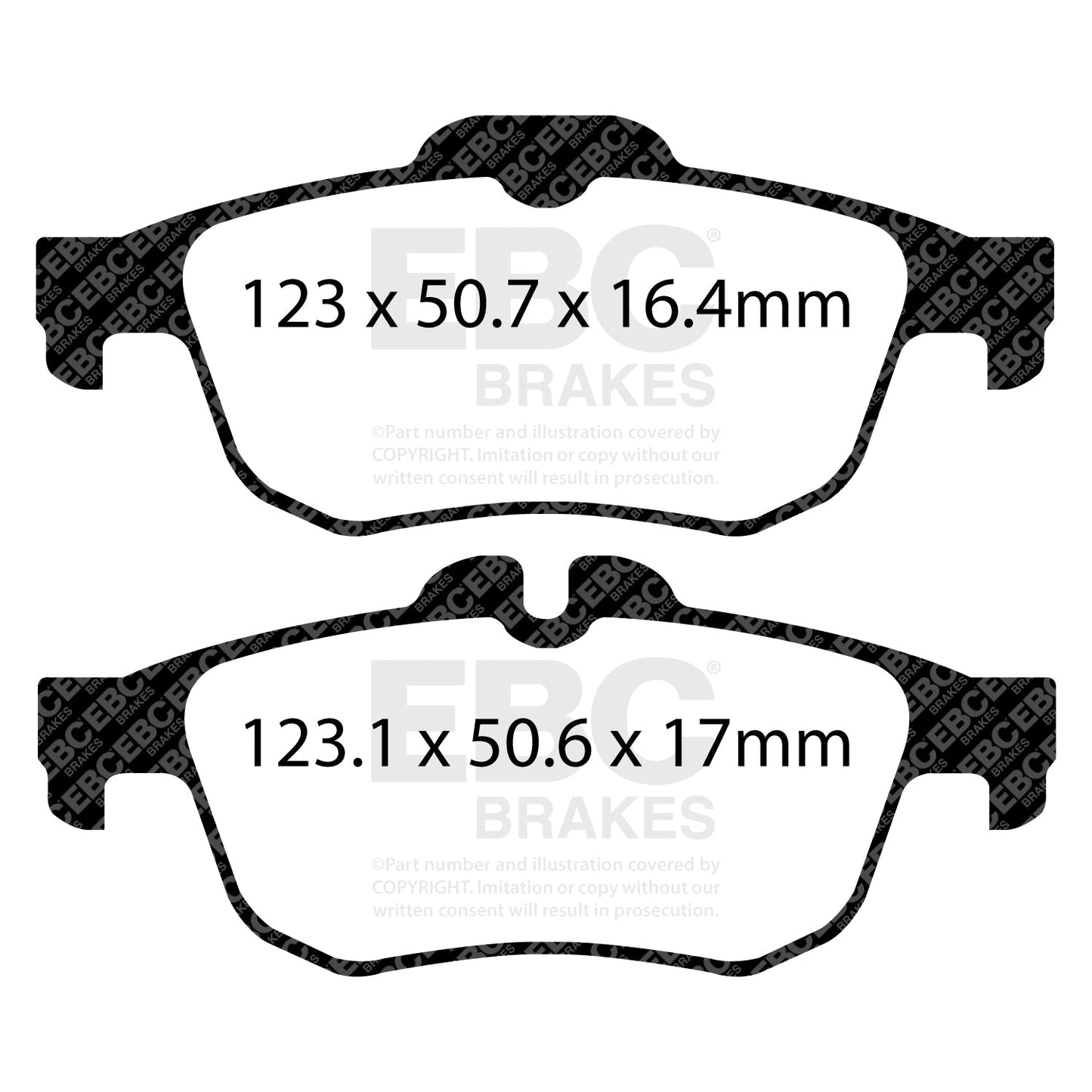 EBC Brakes Pad and Disc Full vehicle Kit (PD40K2326)