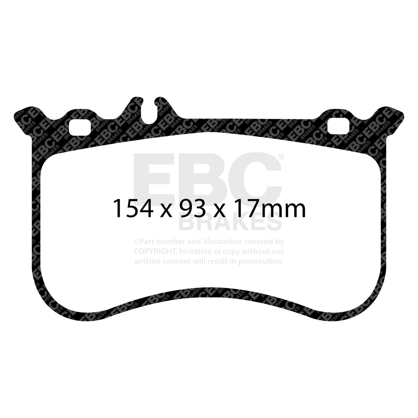 EBC Brakes Pad and Disc Kit (PD03KF738)