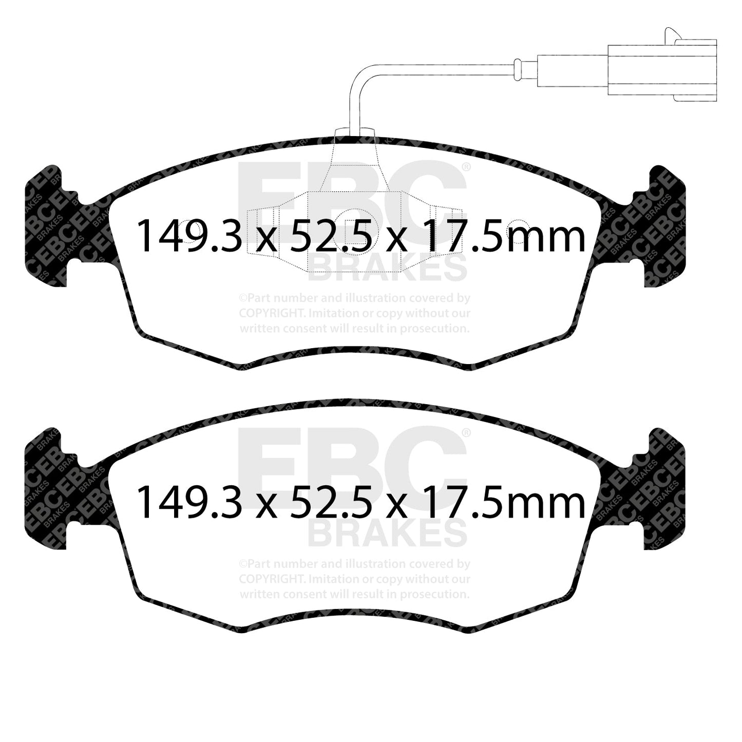 EBC Brakes Pad and Disc Kit (PDKF647)