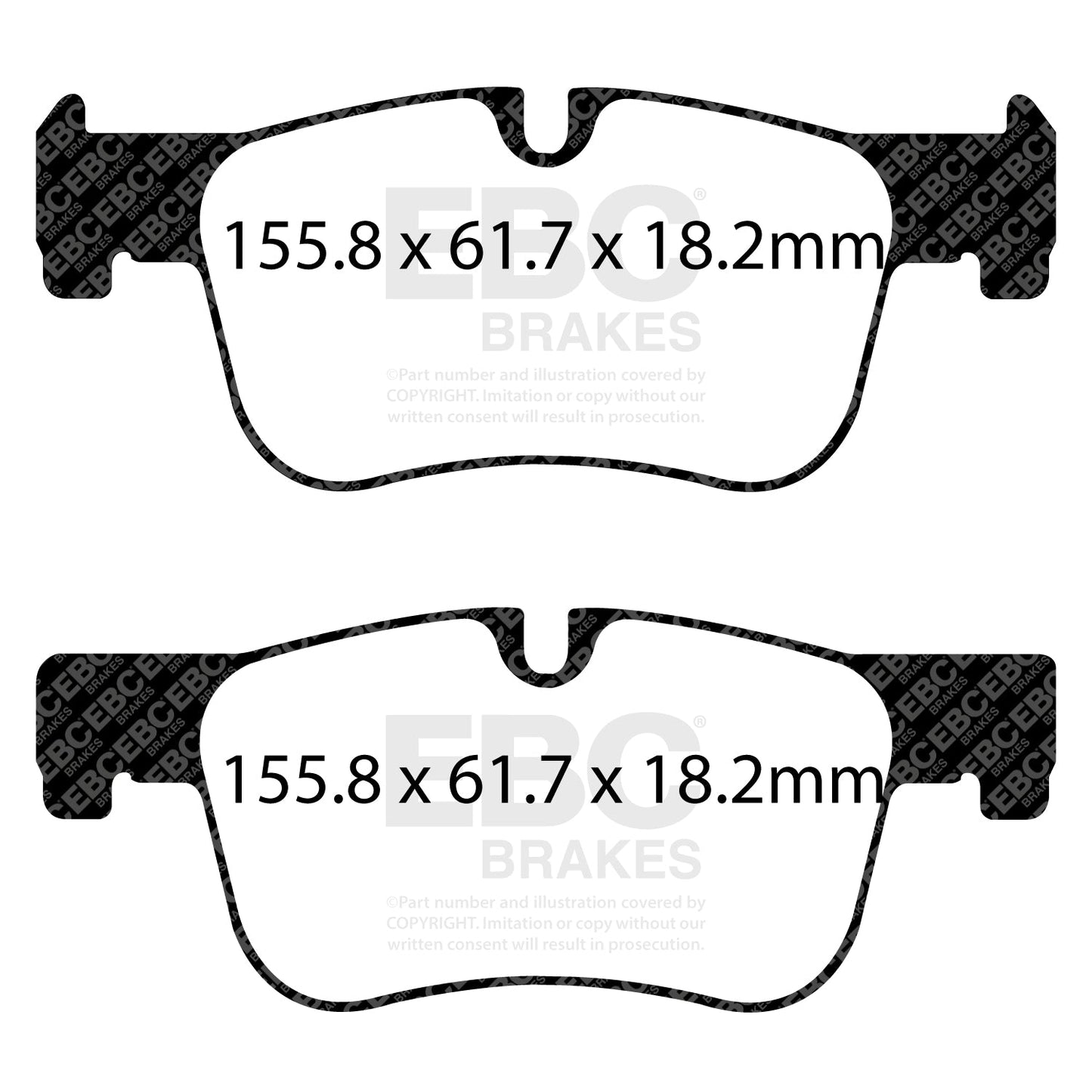 EBC Brakes Pad and Disc Kit (PDKF224)