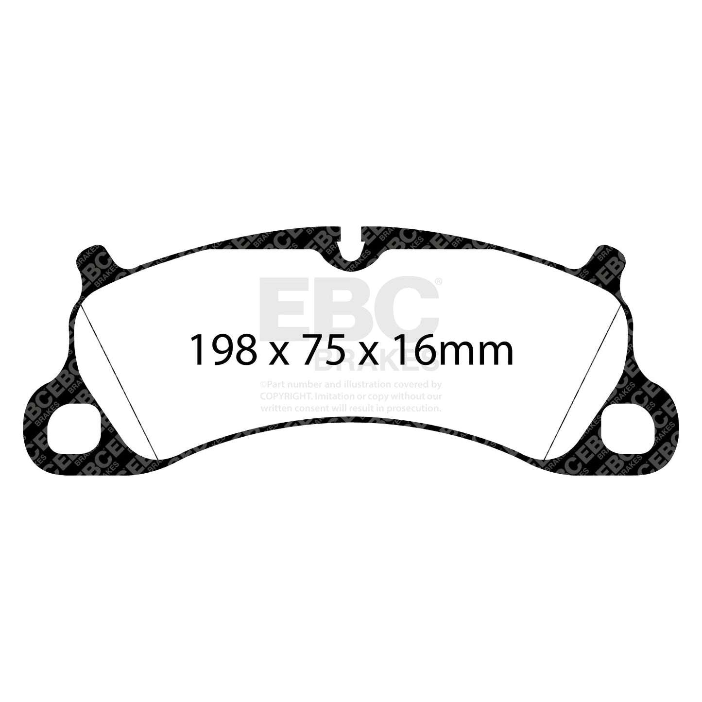 EBC Brakes RPX Racing Pad (DP82144RPX) Front