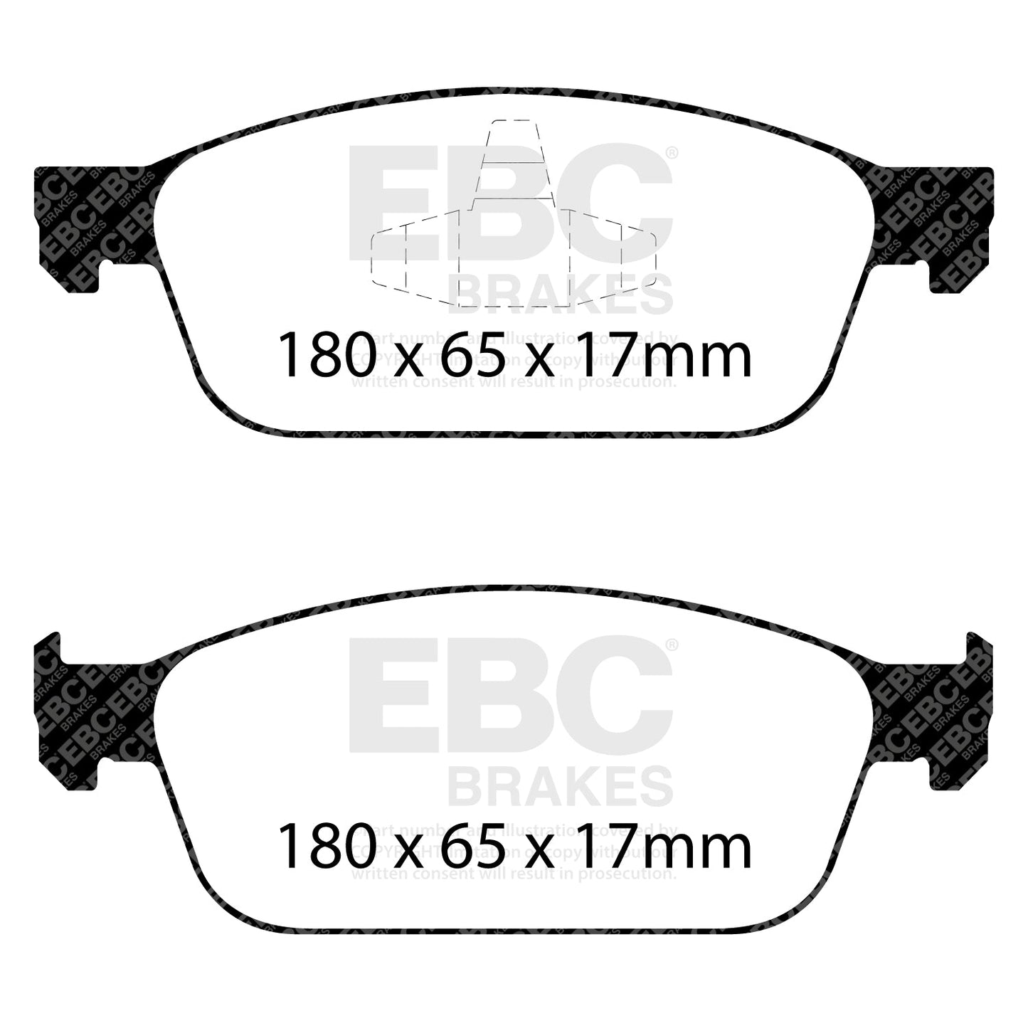 EBC Brakes Pad and Disc Kit (PD06KF801)