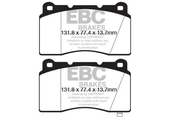 EBC Brakes Pad  and  Disc Kit (PD02KF253)