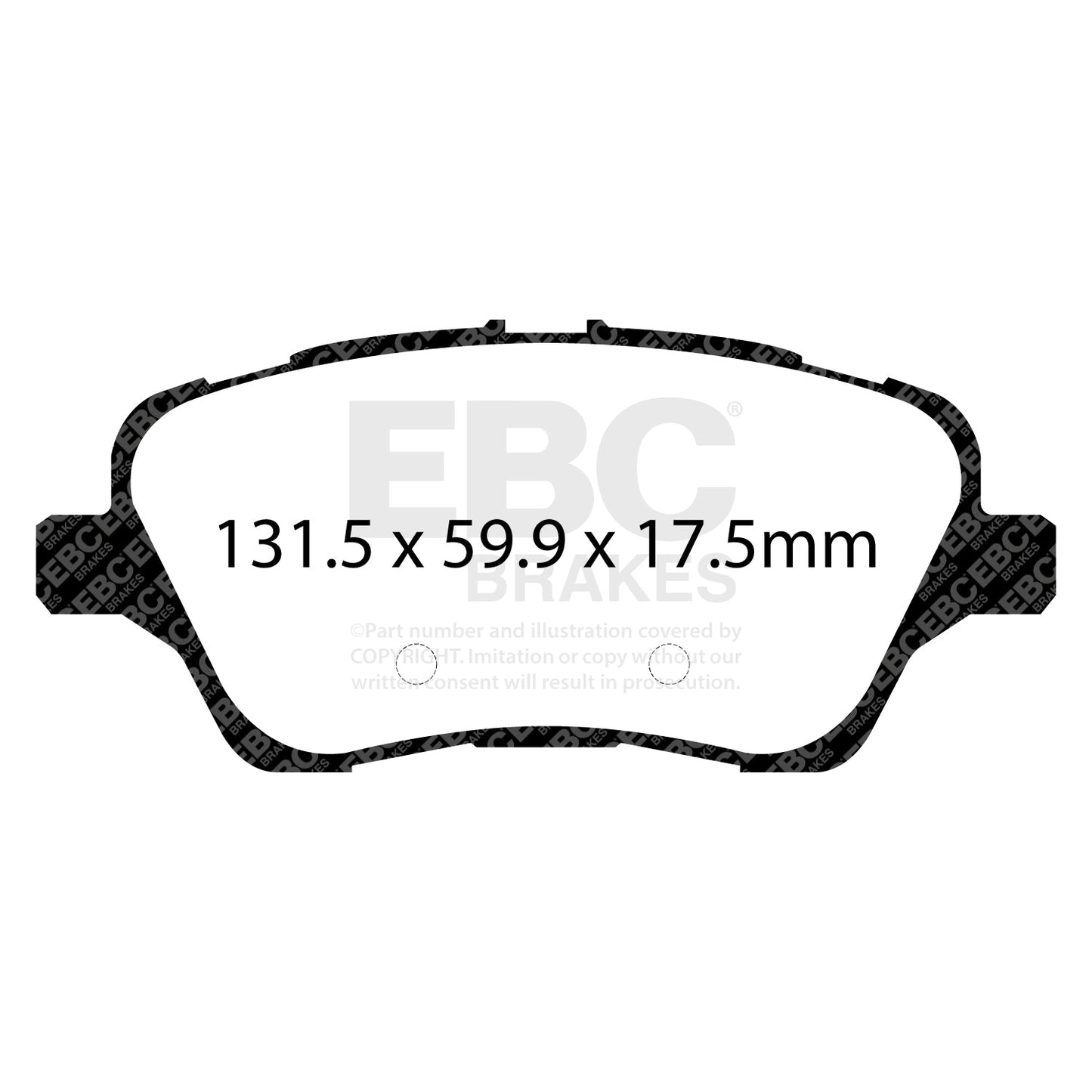 EBC Brakes Pad and Disc Kit (PD15KF1294)