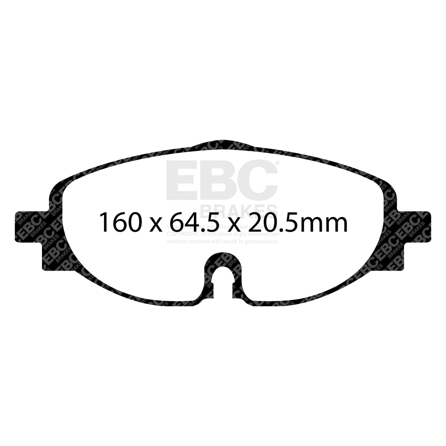 EBC Brakes Pad and Disc Kit (PD13KF835)