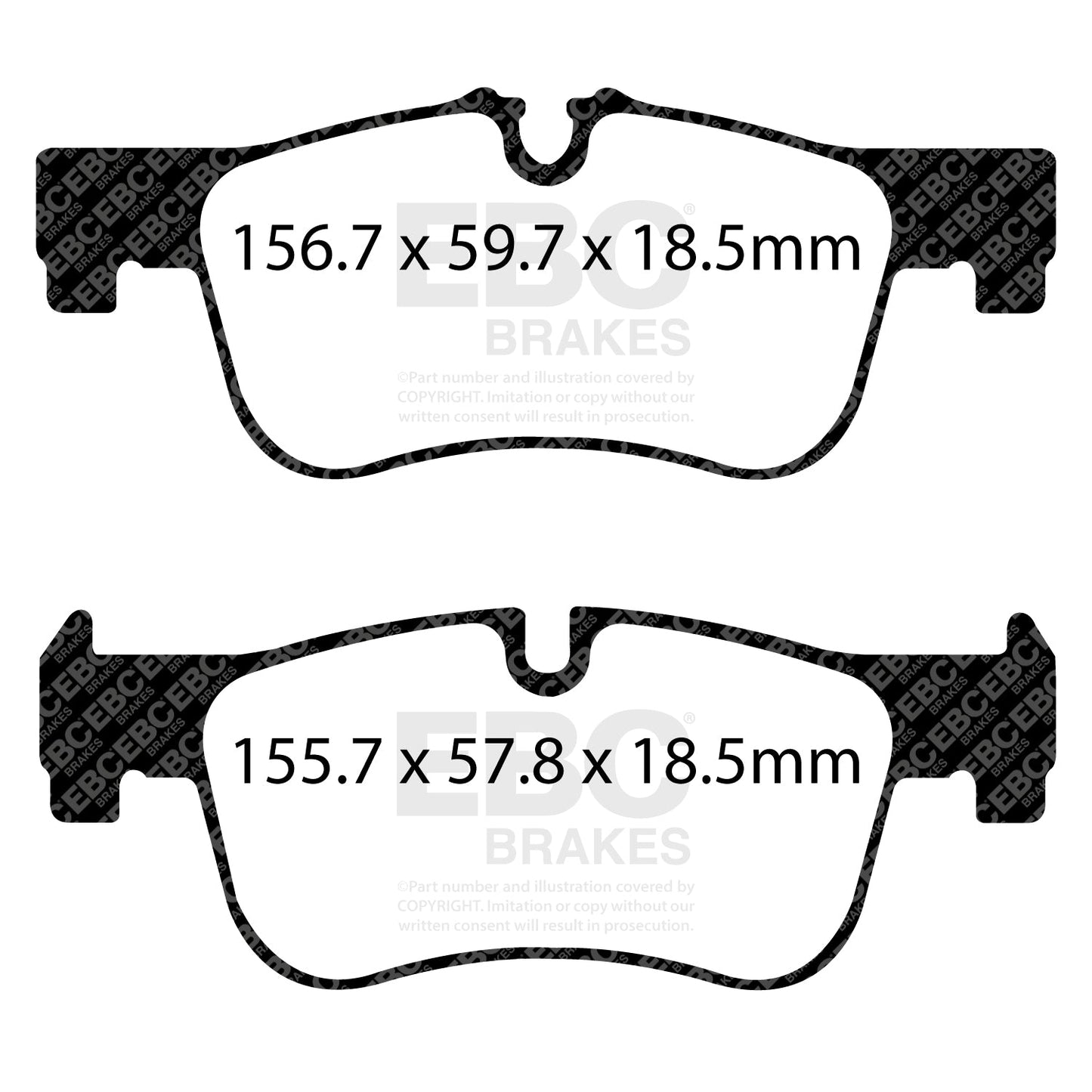 EBC Brakes Pad and Disc Kit (PD03KF166)