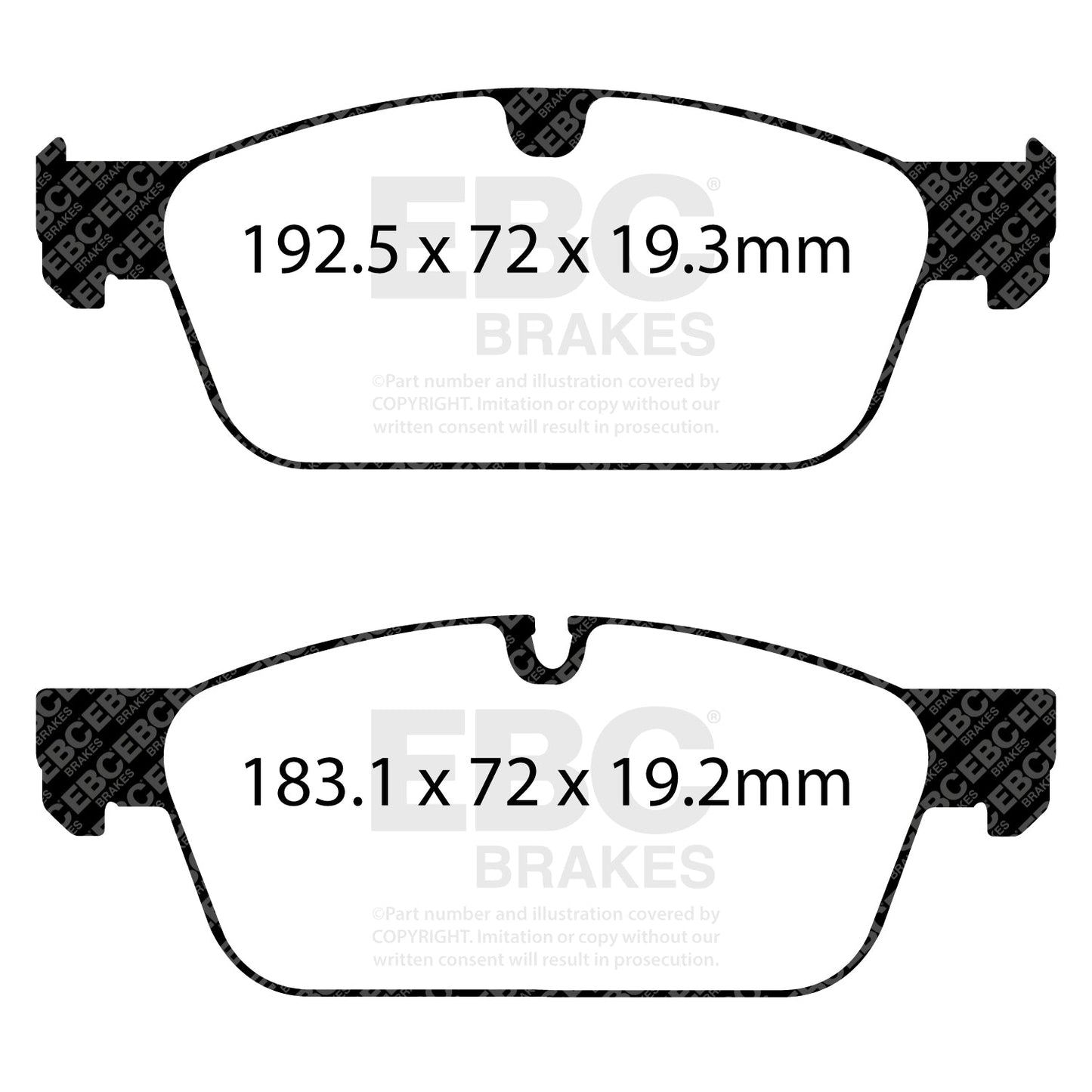 EBC Brakes Pad  and  Disc Kit (PD01KF1876)
