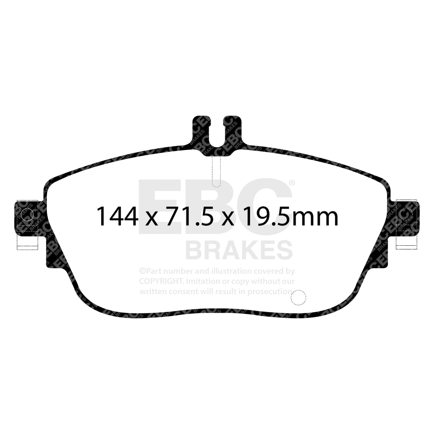 EBC Brakes Pad and Disc Kit (PD03KF1476)
