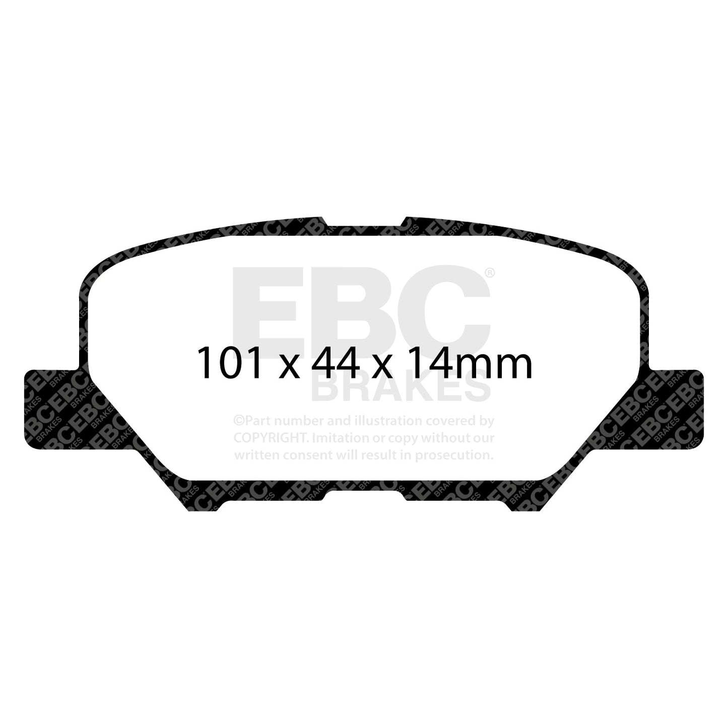EBC Brakes Pad and Disc Kit (PD13KR582)