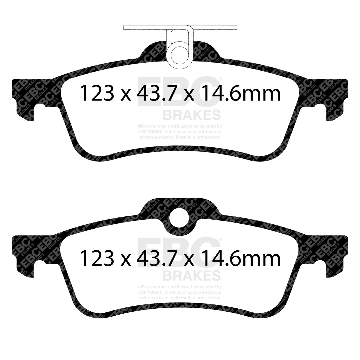 EBC Brakes Pad and Disc Full vehicle Kit (PD40K840)