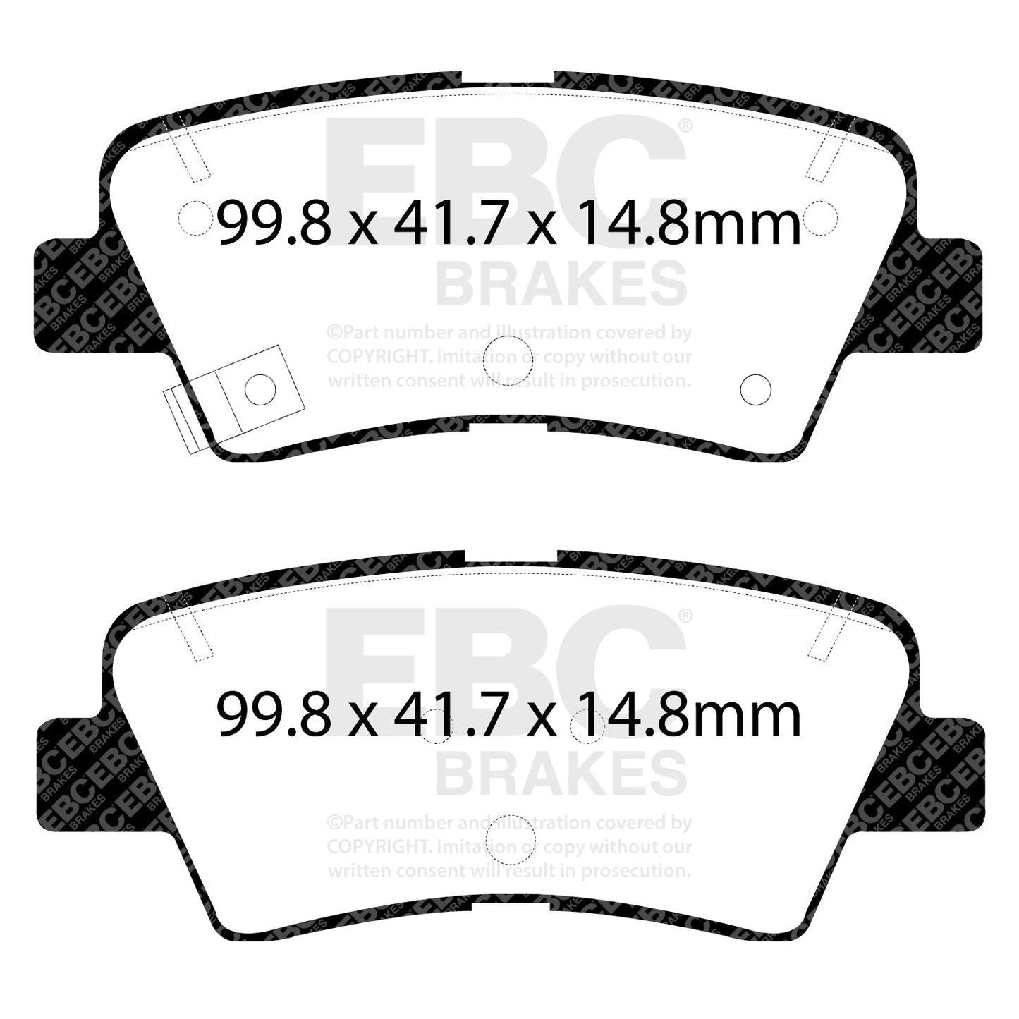 EBC Brakes Pad and Disc Kit (PDKR1051)