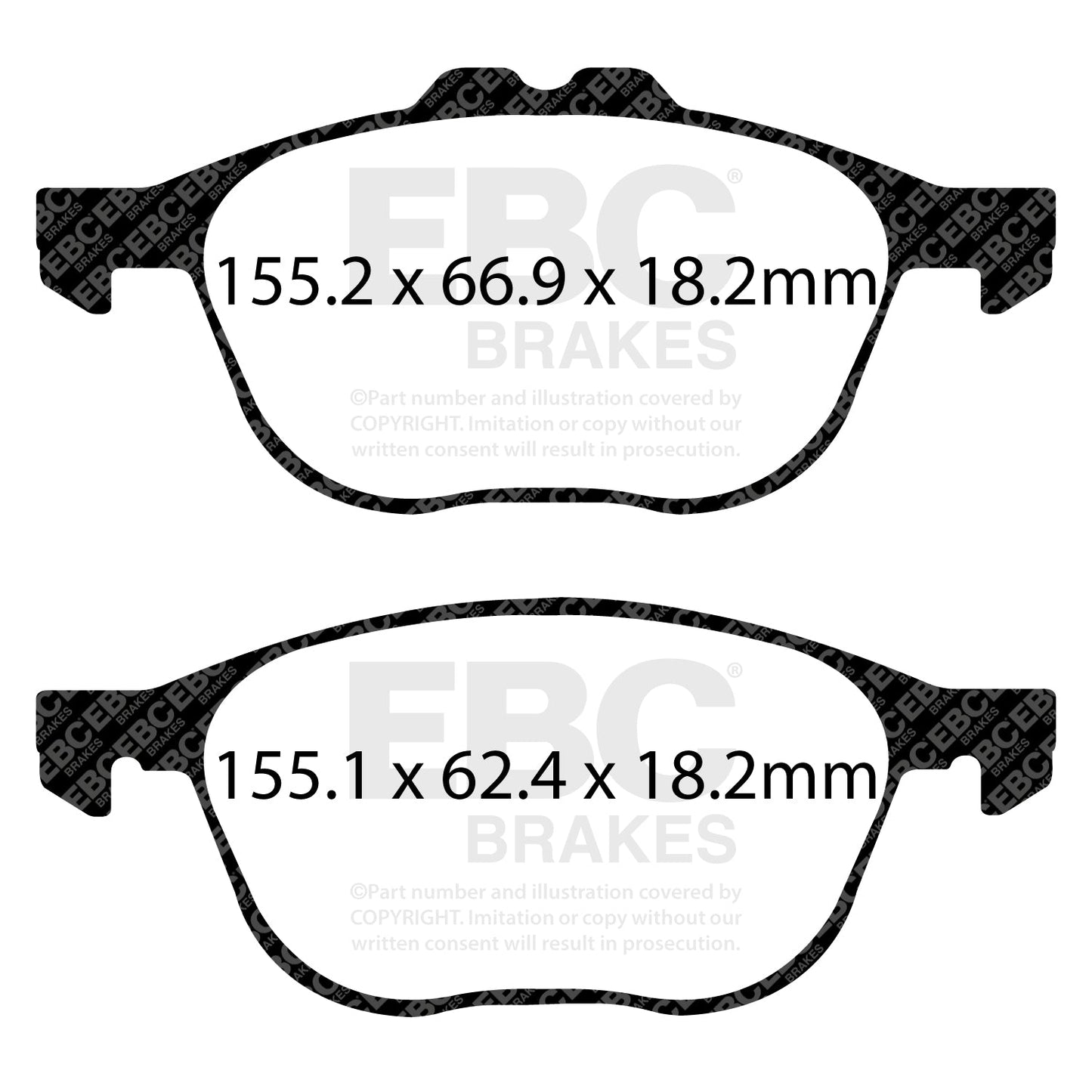EBC Brakes Pad and Disc Kit (PD16KF043)