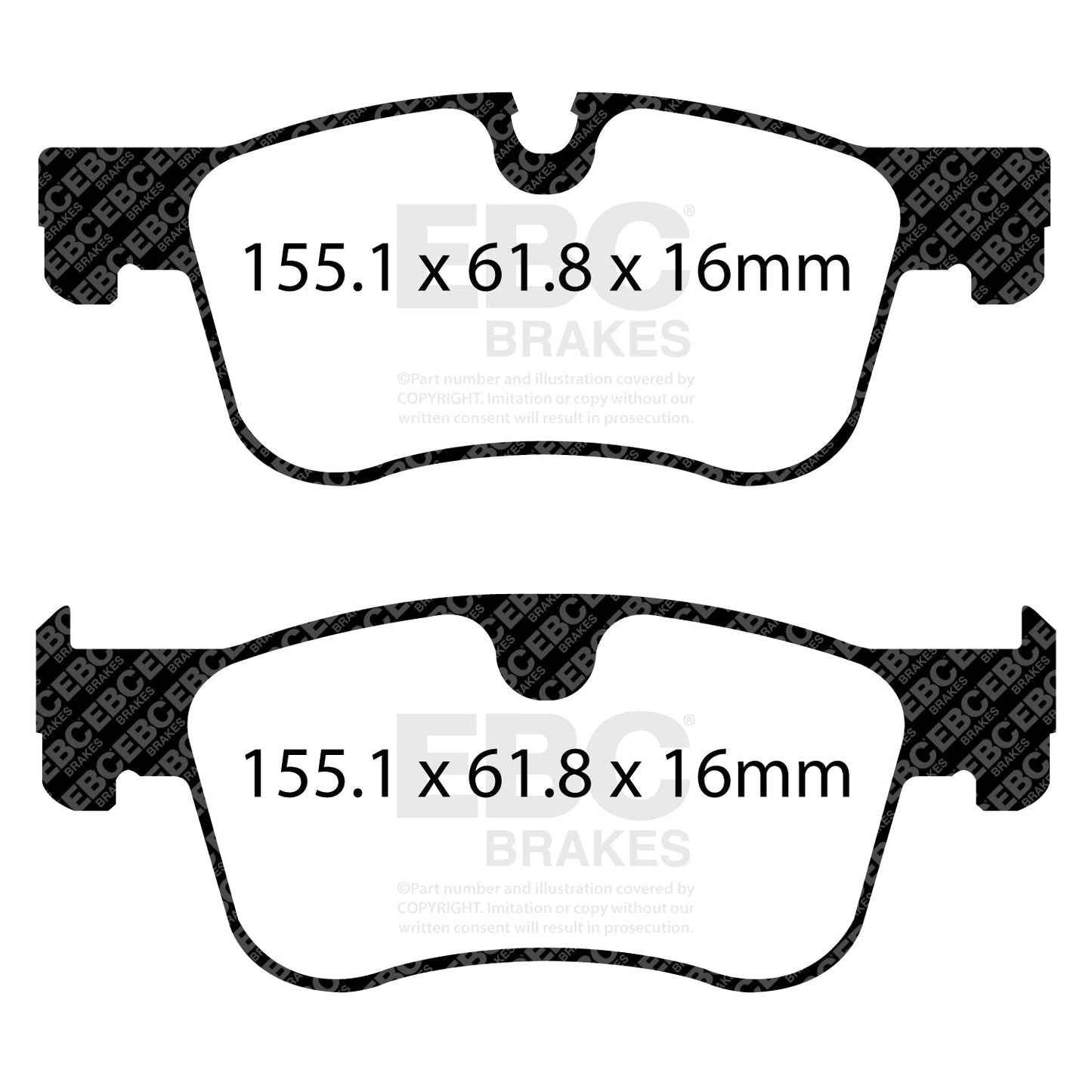 EBC Brakes Pad and Disc Kit (PDKF2345)