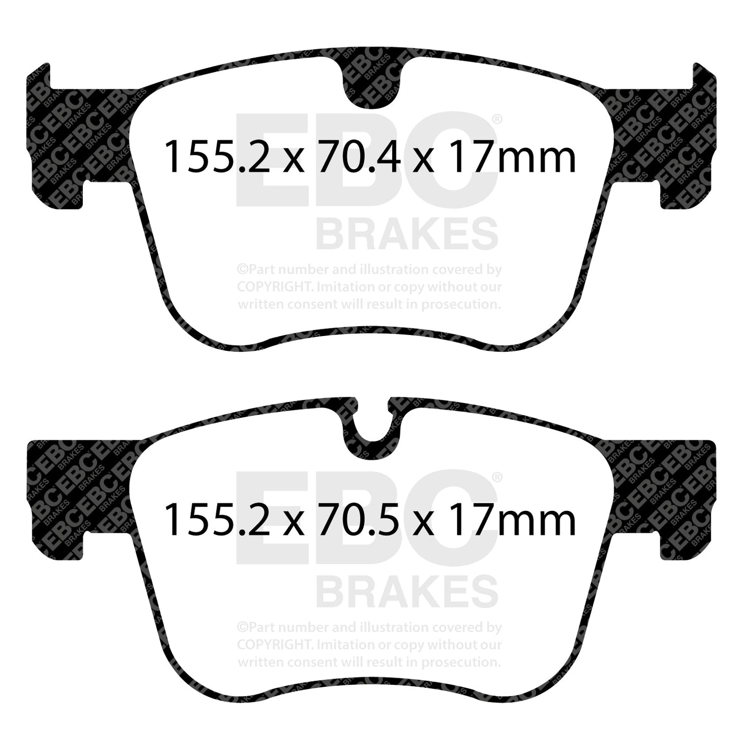 EBC Brakes Pad  and  Disc Kit (PD01KF1697)