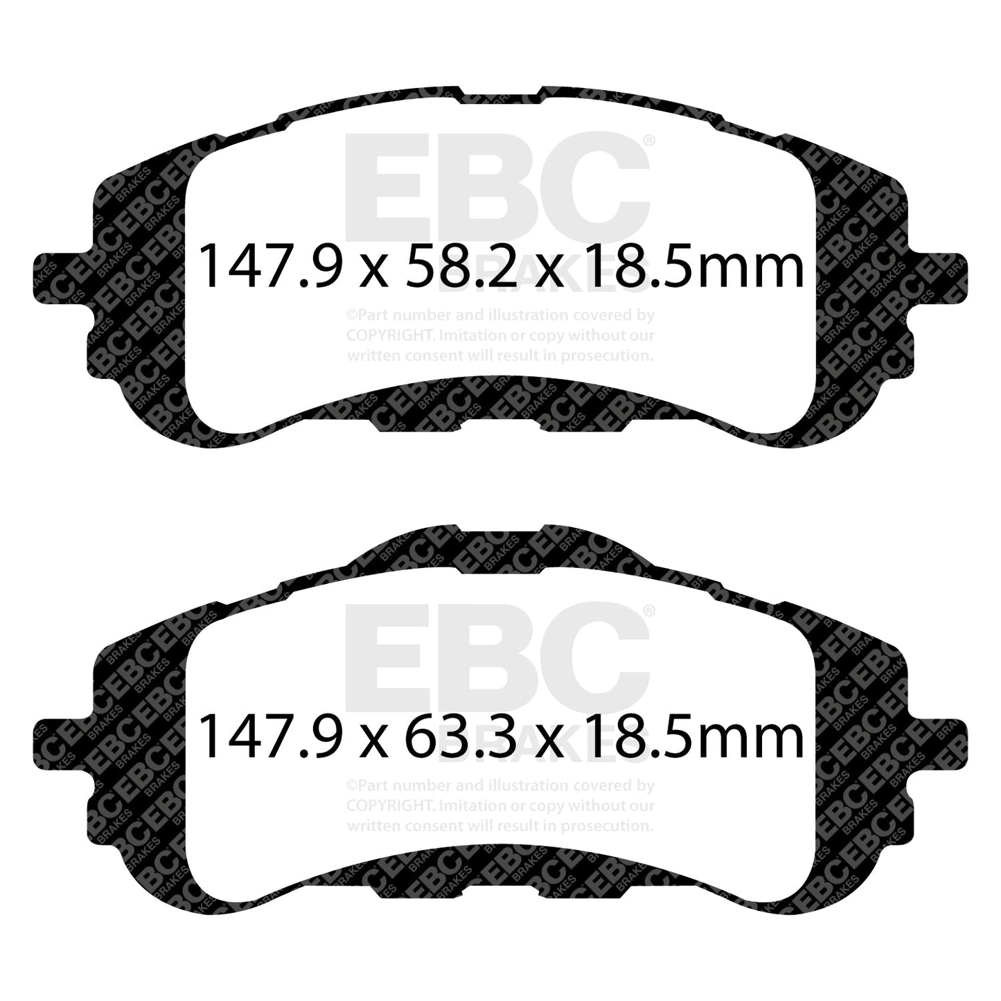 EBC Brakes Pad  and  Disc Kit (PD01KF1699)