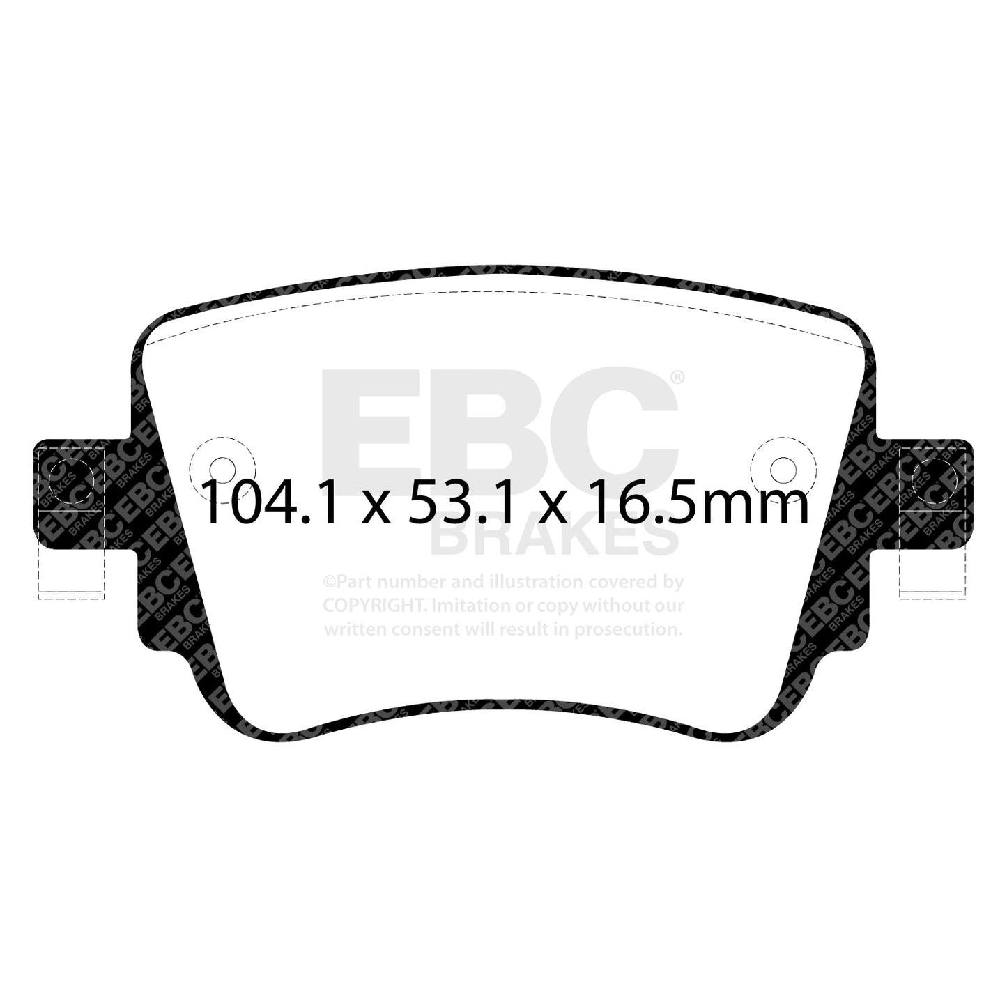 EBC Brakes Pad and Disc Kit (PD16KR097)