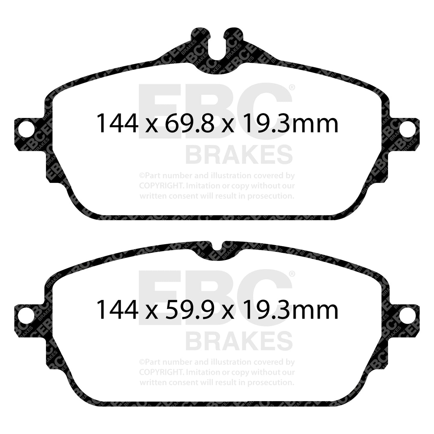 EBC Brakes Pad and Disc Kit (PDKF2348)
