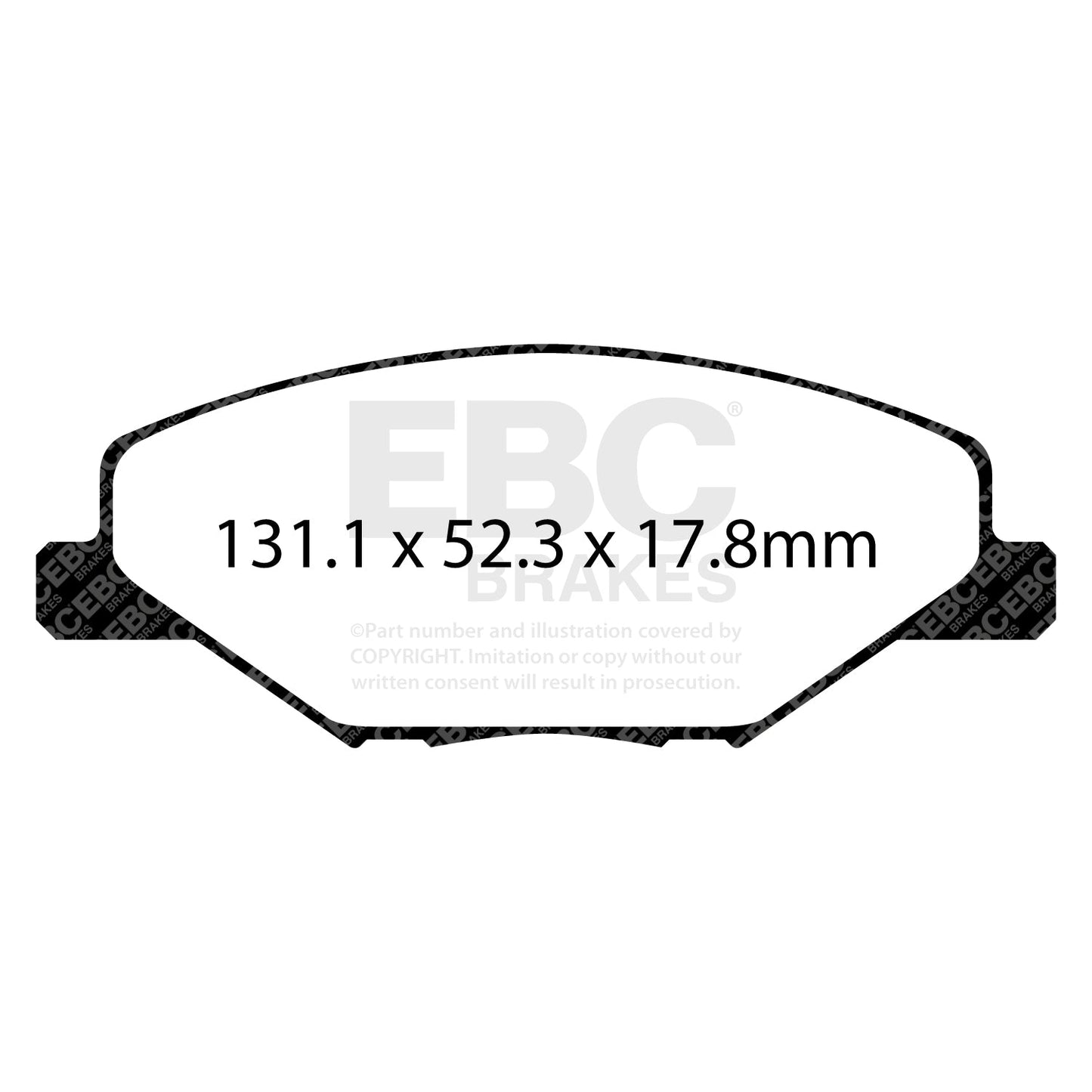 EBC Brakes Pad and Disc Kit (PD03KF1496)