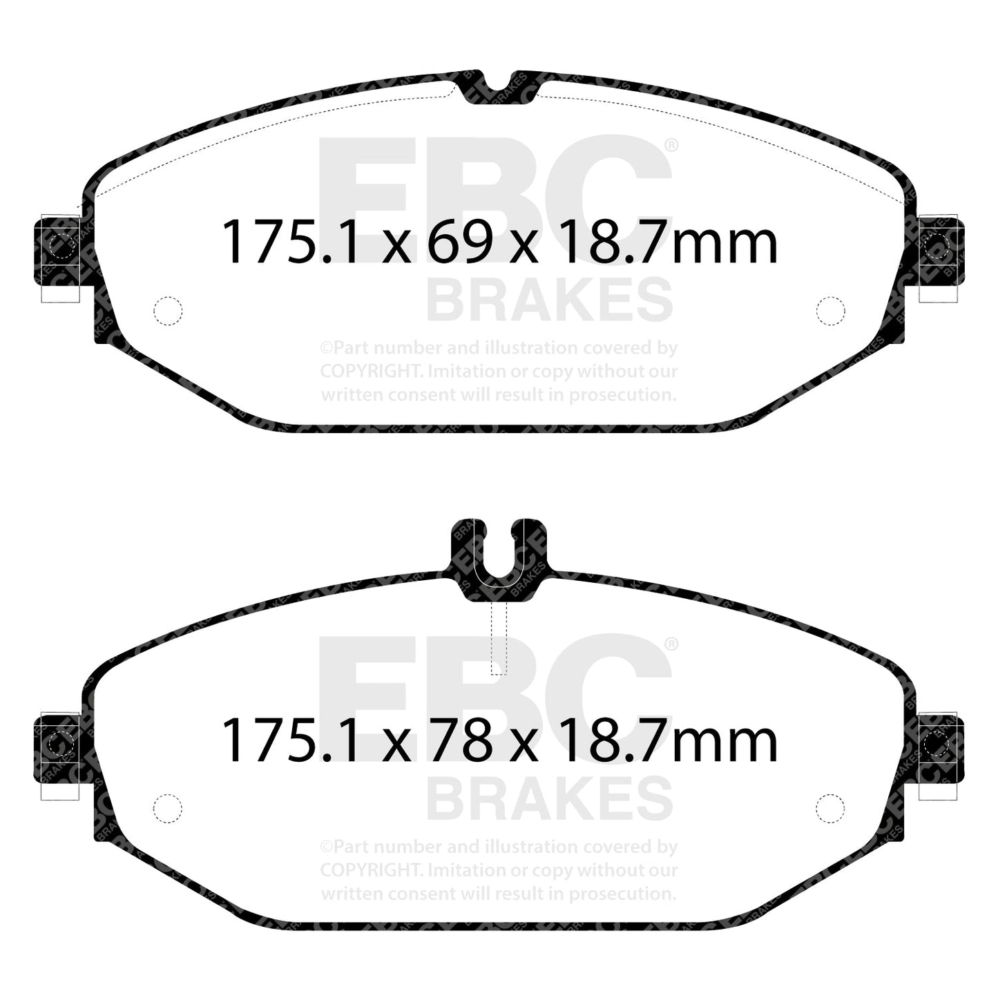 EBC Brakes Pad  and  Disc Kit (PD01KF1926)
