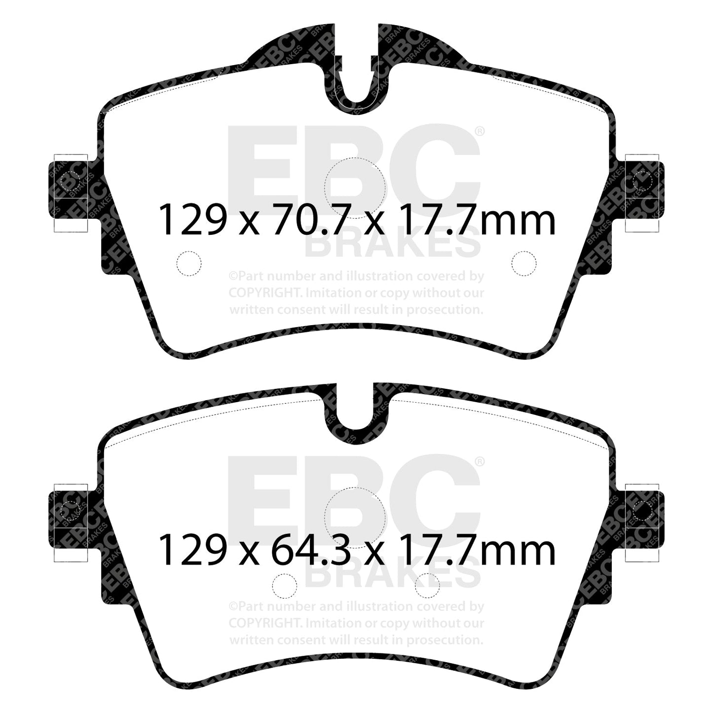 EBC Brakes Pad and Disc Full vehicle Kit (PD40K2409)