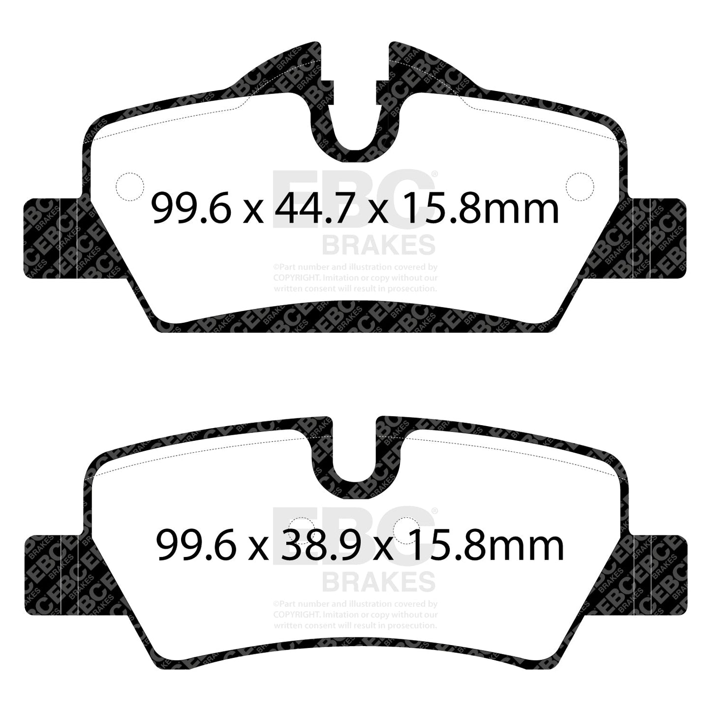 EBC Brakes Pad and Disc Kit (PD06KR412)