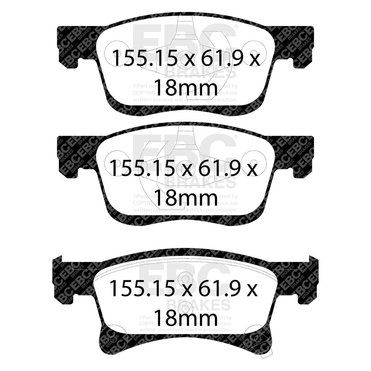 EBC Brakes Pad  and  Disc Kit (PD01KF1714)